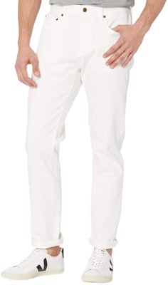 Amazon Essentials Men’s Athletic-Fit Jean: best white jeans for men
