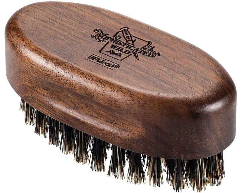 Best beard brushes: BFWood Small Travel Beard Brush