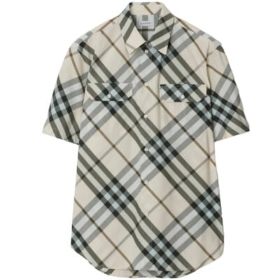 Burberry Check Cotton Shirt