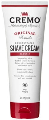Cremo Barber Grade Original Shave Cream: best shaving creams for electric razors