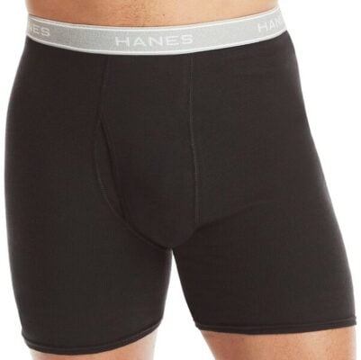 Hanes Moisture-Wicking Underwear No Ride-Up