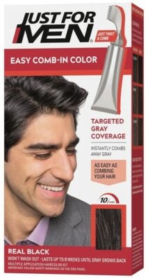 Best men's hair dyes for gray hair: Just For Men Easy Comb-In Color