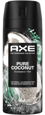 Axe Fine Fragrance Pure Coconut Body Spray