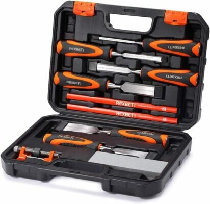 REXBETI Wood Chisel Set