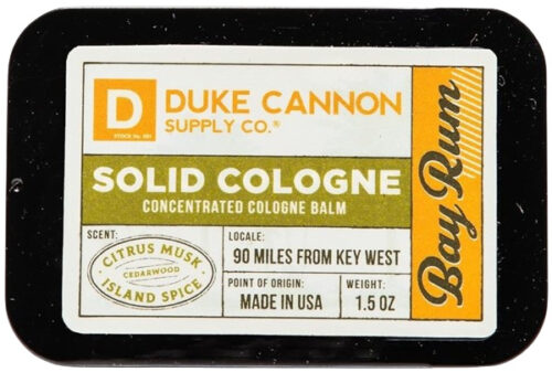 Duke Cannon Solid Cologne Bay Rum