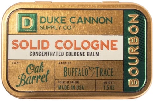 Duke Cannon Solid Cologne Bourbon