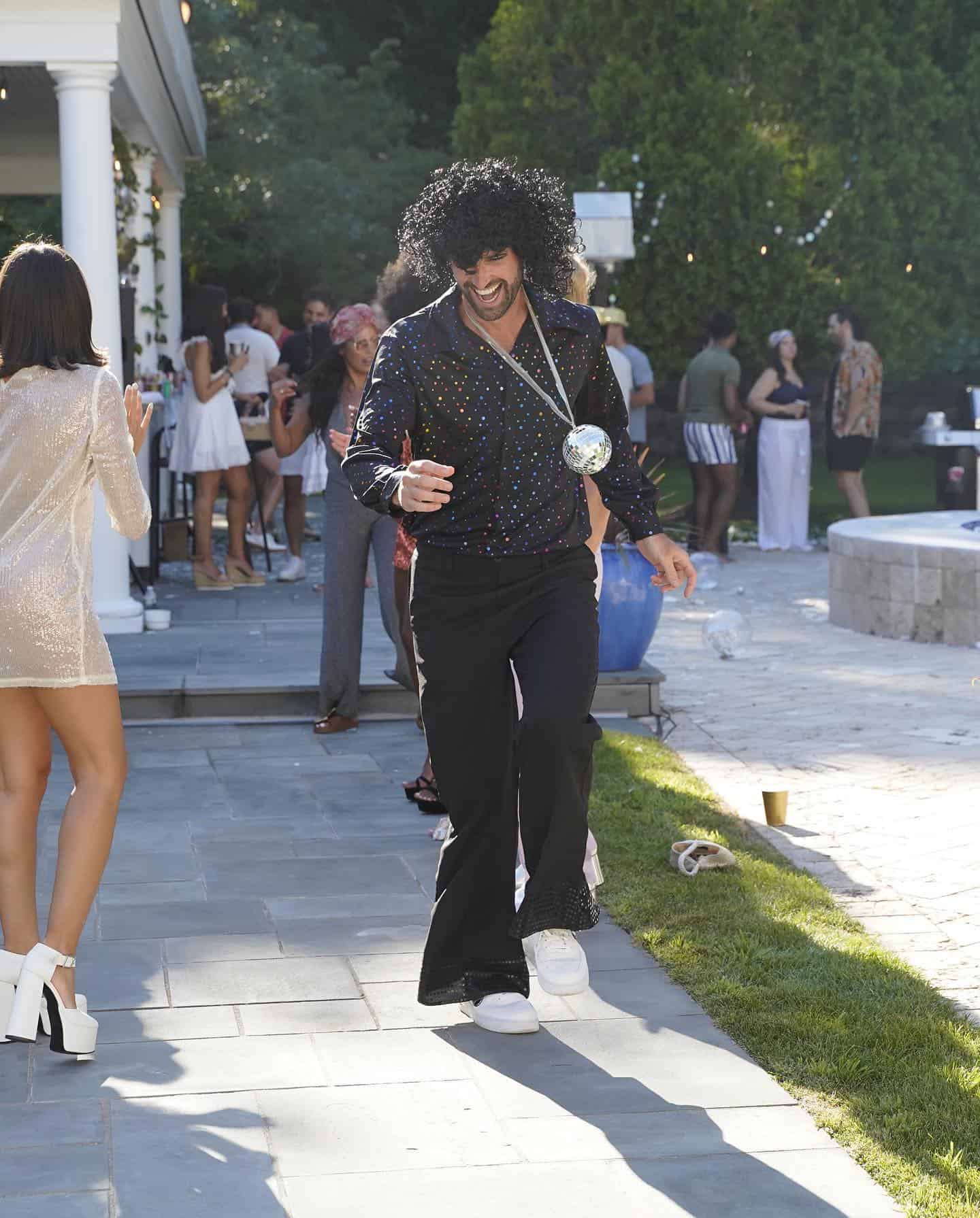 man dancing at a party