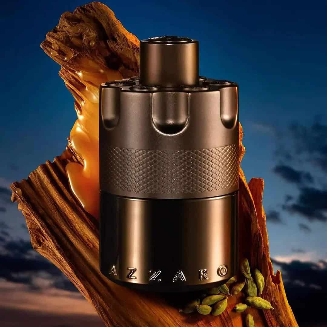 a bottle of the most wanted cologne by azzaro