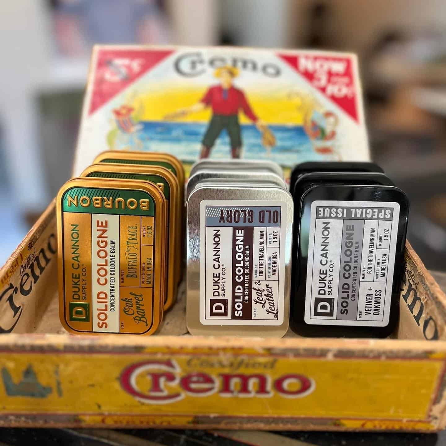 new scents of solid cologne by duke cannon