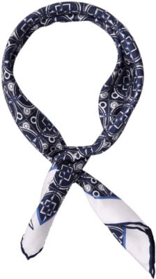 Elizabetta Montello Silk Neckerchief: best silk scarves for men