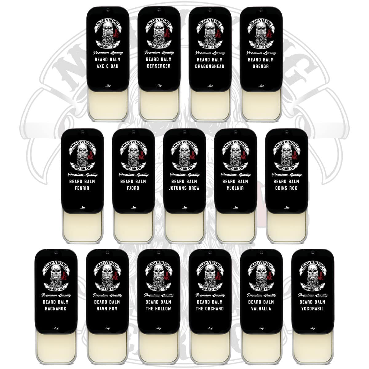 Mad Viking Beard Balm Sample Kit