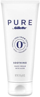 Gillette Pure Soothing Shaving Cream: best Gillette shaving creams