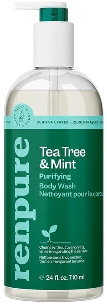 Renpure Tea Tree & Mint Purifying Body Wash: best tea tree body washes