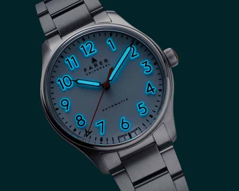 Farer Resolute Stainless Strap watch