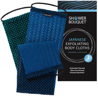 Shower Bouquet Japanese Exfoliating Washcloth