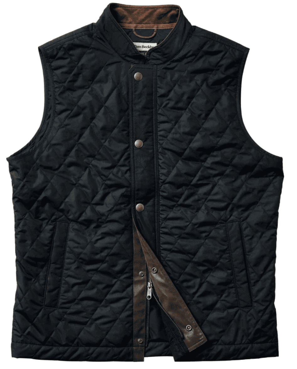 Tom Beckbe quilted vest