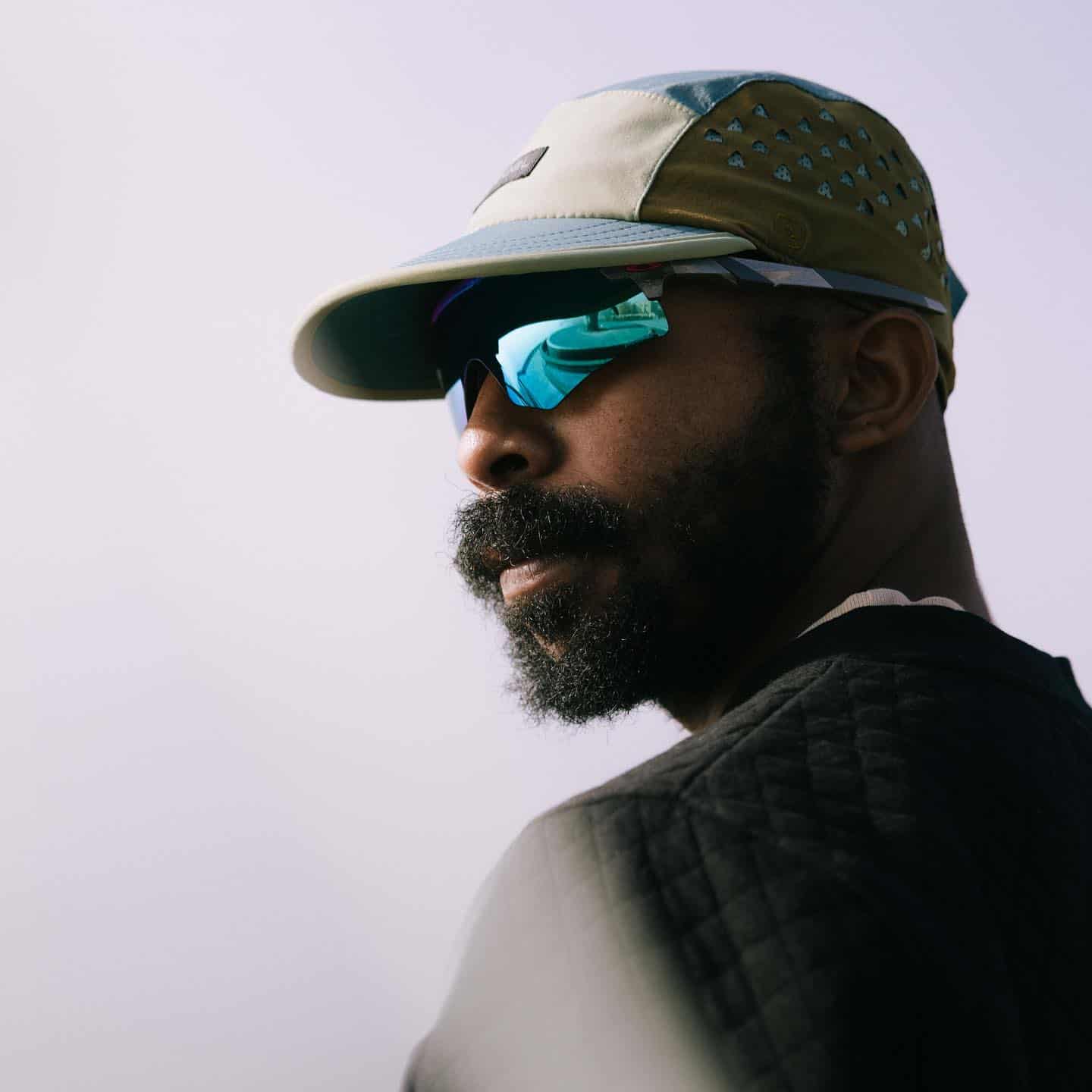 man wearing the Provo 5-panel cap by Coal