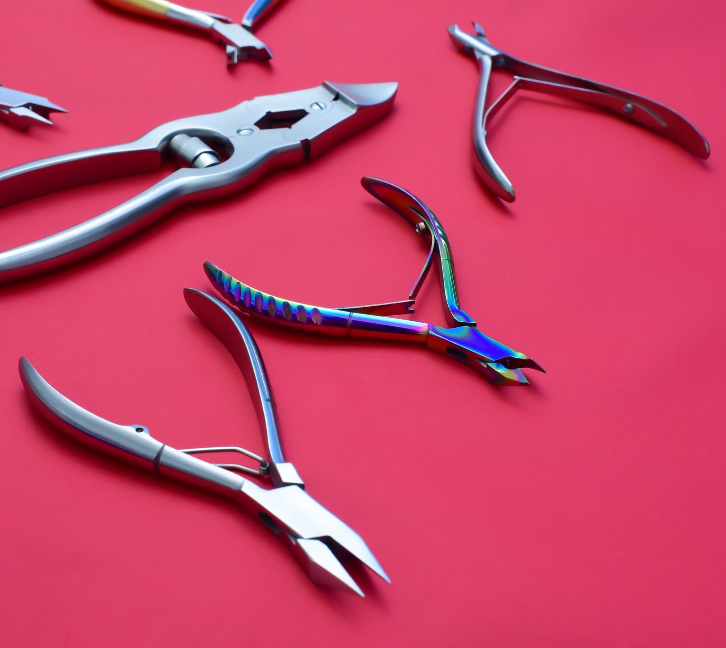different kinds of cuticle nippers