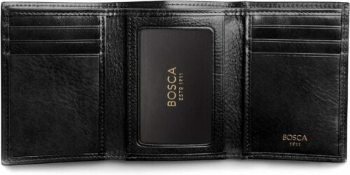 Bosca Men's Double I.D. Trifold