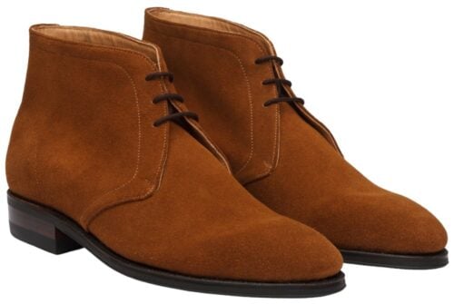 Bridlen Lined Suede Chukka Boot
