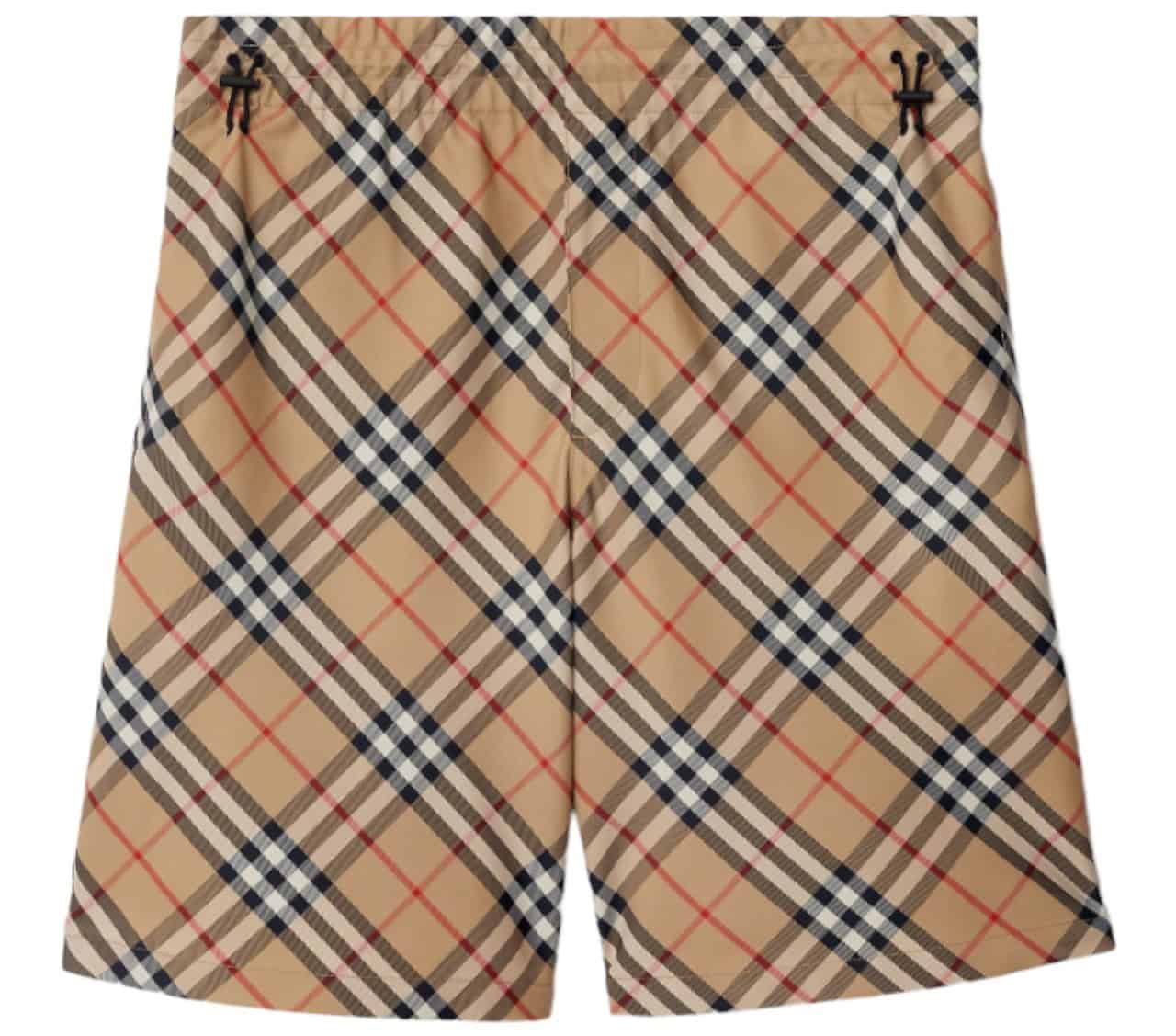 Burberry Check Shorts