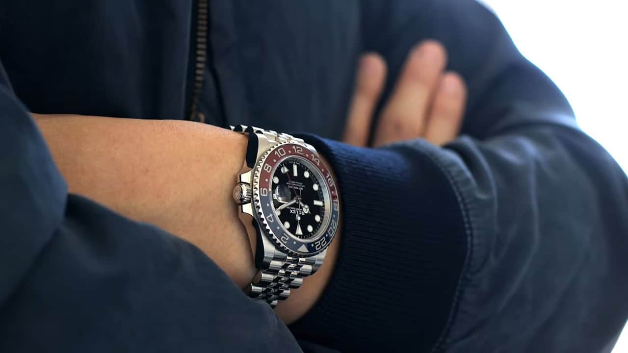 Wearing the Rolex GMT II