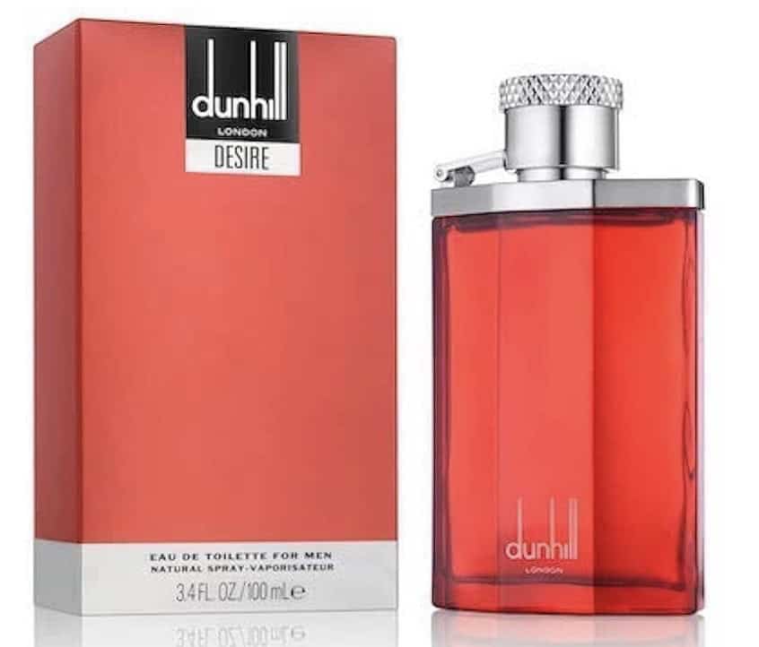 Bottle and Box of Dunhill Desire Cologne