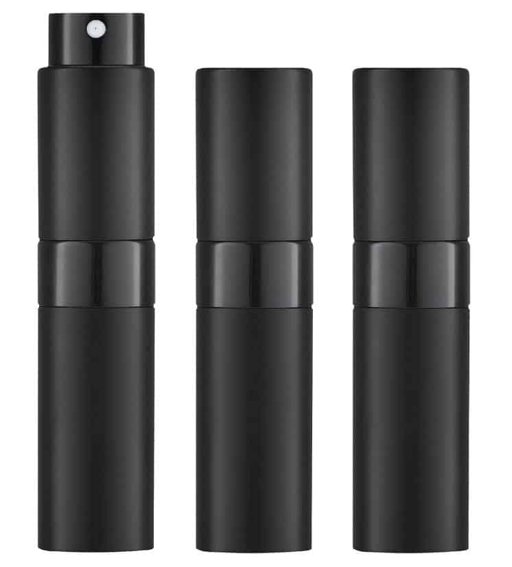 Travel cologne bottles