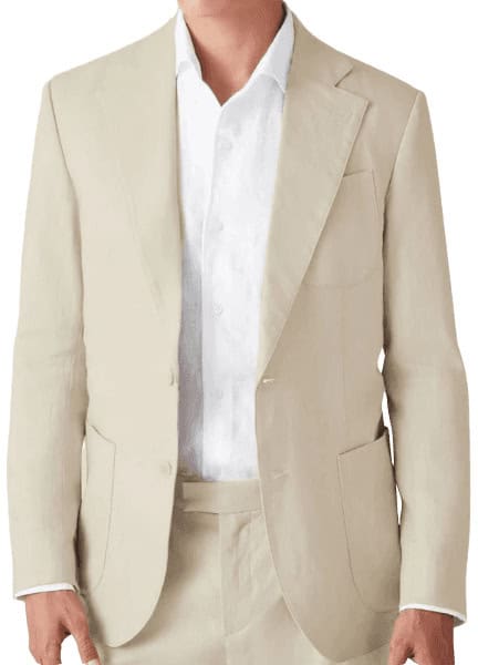 Luca Faloni Linen Suit