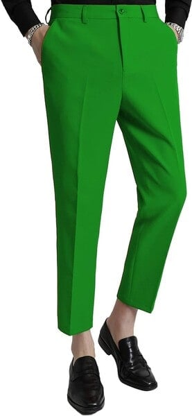 MOGU Ankle-Length Dress Pants For Men