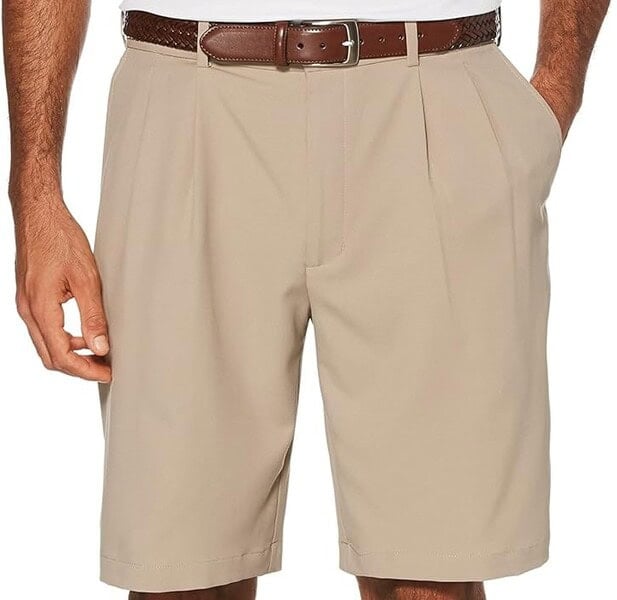 PGA TOUR Men’s Double Pleat Golf Shorts
