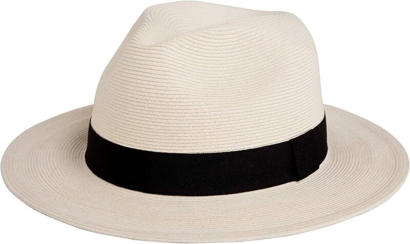 Pineapple&Star Sun Straw Fedora Beach Hat: best panama hats for men