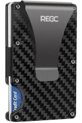 REGC Slim Carbon Fiber Wallet