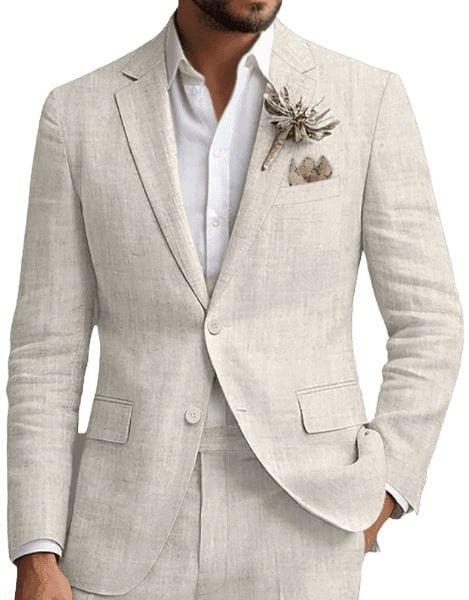 Studio Suits Italian Meadow Linen Suit