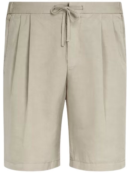 Suitsupply Sand Straight Leg Shorts