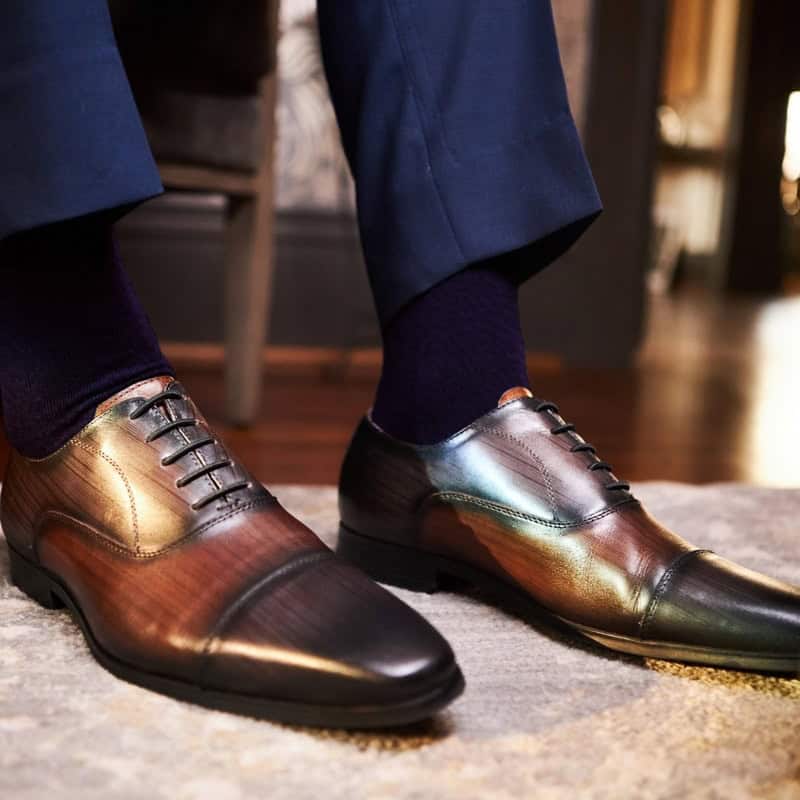 using the elastic slip-on no-tie lace for dress shoes