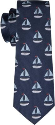 Barry Wang Boat Tie