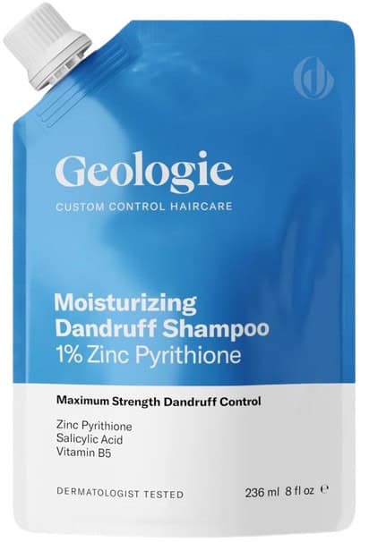 Geologie moisturizing dandruff shampoo: best shampoo brands for men
