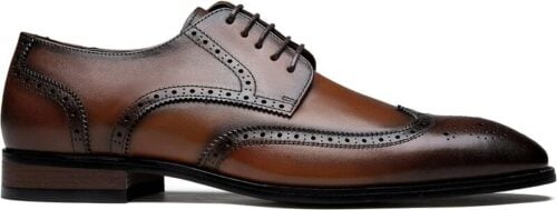 Jousen Men’s Leather Formal Business Derby Shoes