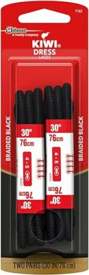 Kiwi Casual Black Shoe Laces