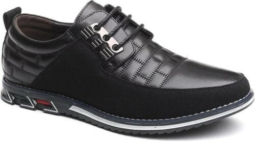 LLYONE Men’s Casual Business Orthopedic Derby Shoes