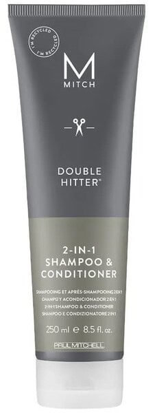 Mitch by Paul Mitchell Double Hitter 2-in-1 Shampoo + Conditioner