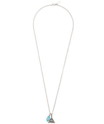 Nialaya Jewelry evil eye and eye of ra pendant necklace