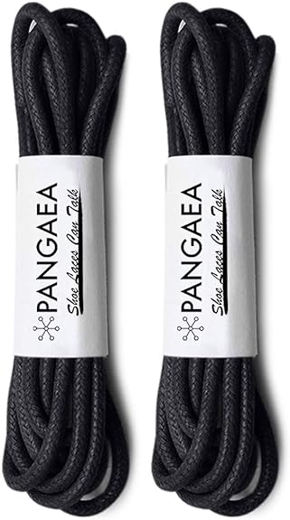 PANGAEA 2-Pair Pack Oxford Shoe Laces: best dress shoelaces for men
