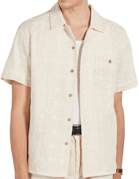 Percival Crochet Shirt