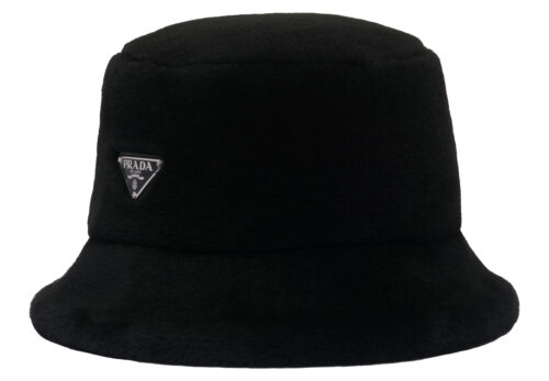Prada Shearling Bucket Hat