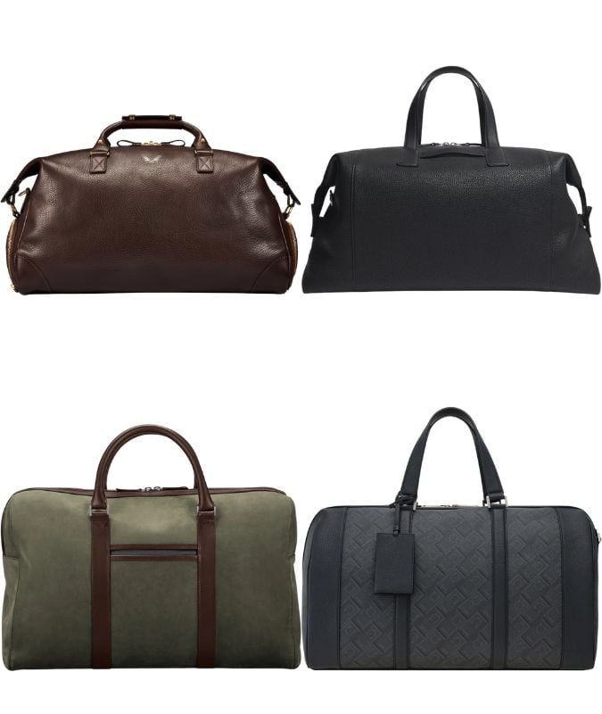The best leather holdall for men