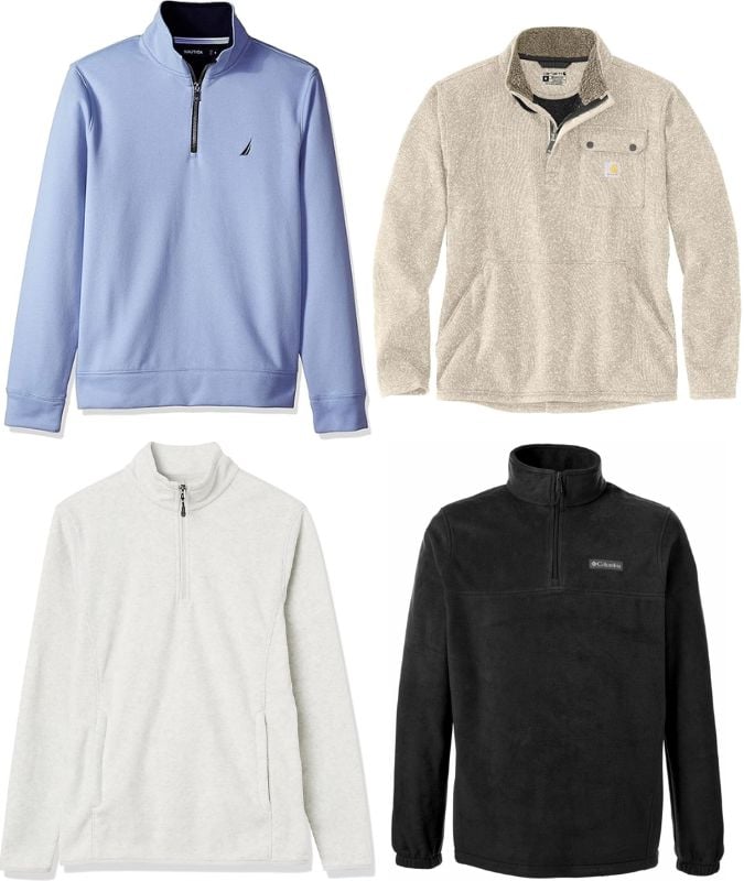 The Best Half-Zip Fleeces For Men