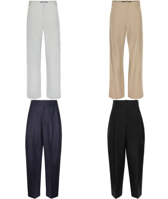 The Best Jacquemus High Waisted Trousers