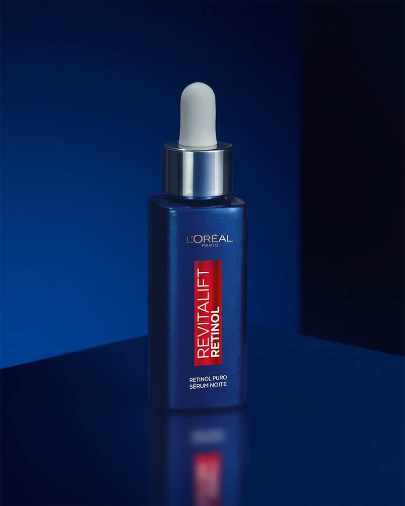 a bottle of revitalift retinol by l'oreal paris